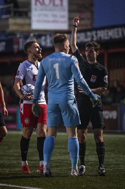 luke cairney red card