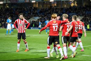 Altrincham celebrate Chesterfield