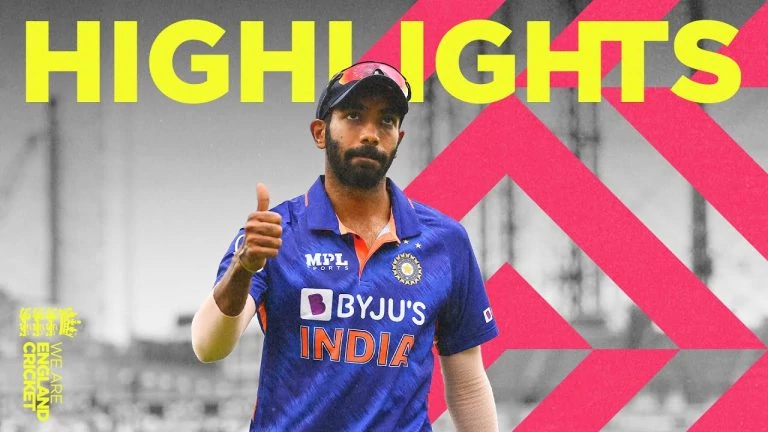 Video: Brilliant Bumrah Takes 6-19 | Highlights - England v India | 1st Men's Royal London ODI 2022