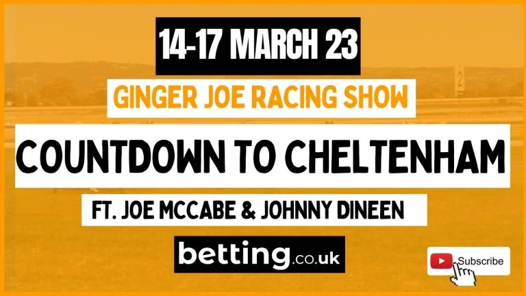 Video: Countdown to Cheltenham ft Johnny Dineen & Joe McCabe | Ante Post Tips | Novice Hurdles | Ginger Joe