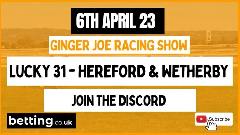Video: 'He should be way ahead of his mark' - Free UK Horse Racing Tips | Ginger Joe Racing | Betting.co.uk