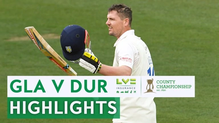 Video: Lees Hits Super 182* | Glamorgan v Durham | LV= County Championship 2022 - Highlights