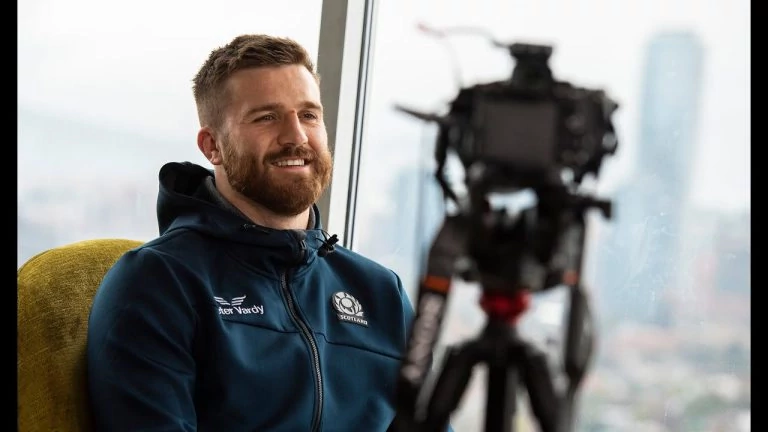 Video: Luke Crosbie Interview | Scotland's Summer Tour | Santiago, Chile